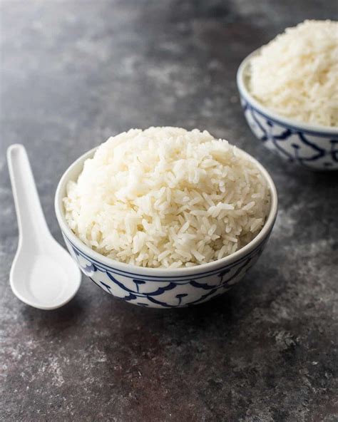 How should jasmine rice be cooked?